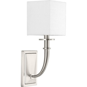 PP710025009 Avana 1 Bulb Wall Sconce - Brushed Nickel PP710025009 Avana 1 Bulb Wall Sconce - Brushed Nickel