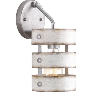 PP710031141 Gulliver 1 Bulb Wall Sconce - Galvanized Finish