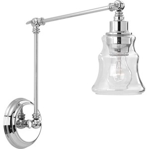 PP710044015 Litchfield 1 Bulb Wall Sconce - Polished Chrome