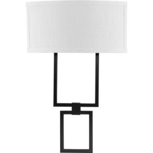PP71005403130 LED Shaded Sconce 1 Bulb Wall Sconce - Black PP71005403130 LED Shaded Sconce 1 Bulb Wall Sconce - Black