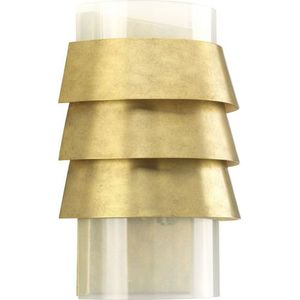 PP710068160 Point Dume Sandbar 1 Bulb Wall Sconce - Brushed Brass