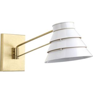 PP710070160 Point Dume Onshore 1 Bulb Wall Sconce - Brushed Brass