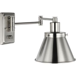 PP710085009 Hinton 1 Bulb Wall Sconce - Brushed Nickel