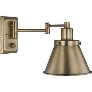 PP710085163 Hinton 1 Bulb Wall Sconce - Vintage Brass PP710085163 Hinton 1 Bulb Wall Sconce - Vintage Brass