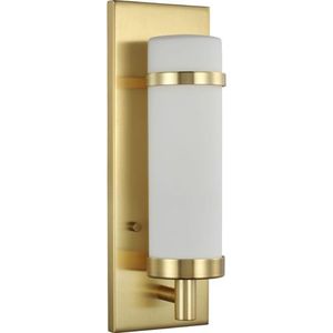 PP710087012 Hartwick 1 Bulb Wall Sconce - Satin Brass PP710087012 Hartwick 1 Bulb Wall Sconce - Satin Brass