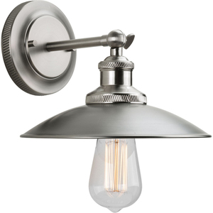 PP715681 Archives 1 Bulb Wall Sconce - Antique Nickel PP715681 Archives 1 Bulb Wall Sconce - Antique Nickel