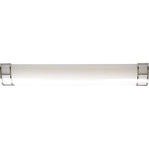 PP725809EB Modular Fluorescent Flush Mount Ceiling Light - Brushed Nickel