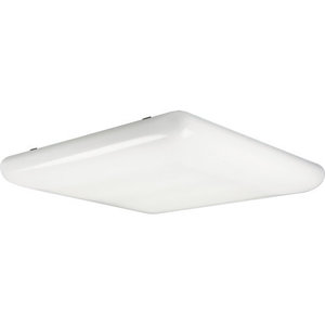 PP728560EB Modular Fluorescent Flush Mount Ceiling Light - White