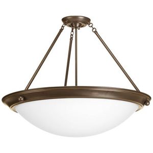 PP732020WB Eclipse Semi Flush Mount Ceiling Light - Antique Bronze