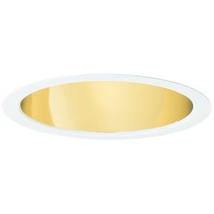 PP800622A30K LED Pro-optic 6'' Trim Kit Recessed Lighting - Gold Alzak