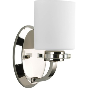 PP2012104 Nisse 1 Bulb Wall Sconce - Polished Nickel