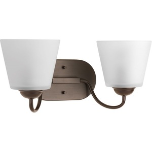 PP212820 Arden 2 Bulb Bathroom Lighting - Antique Bronze