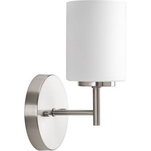 PP213109 Replay 1 Bulb Wall Sconce - Brushed Nickel