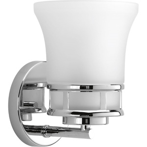 PP214615 Cascadia 1 Bulb Wall Sconce - Polished Chrome