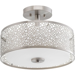 PP23200930K9 Mingle LED Semi Flush Mount Ceiling Light - Brushed Nickel PP23200930K9 Mingle LED Semi Flush Mount Ceiling Light - Brushed Nickel