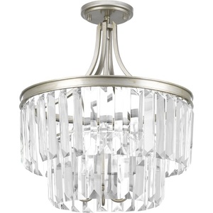 PP2326134 Glimmer Semi Flush Mount Ceiling Light - Silver Ridge