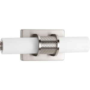 PP28340930K9 Truss 2 Bulb Bathroom Lighting - Brushed Nickel