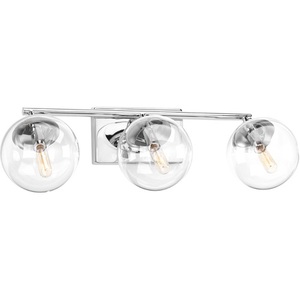 PP285615 Mod 3 Bulb Bathroom Lighting - Polished Chrome