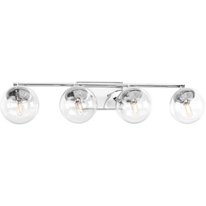 PP285715 Mod 4 or More Bulb Bathroom Lighting - Polished Chrome