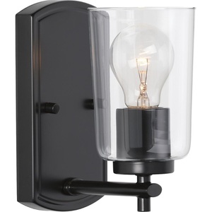 PP300154031 Adley 1 Bulb Wall Sconce - Black PP300154031 Adley 1 Bulb Wall Sconce - Black