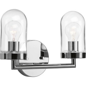 PP300175015 Signal 2 Bulb Bathroom Lighting - Polished Chrome