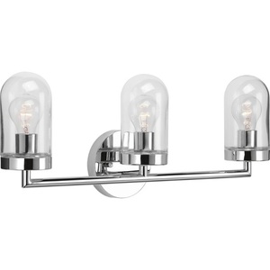 PP300176015 Signal 3 Bulb Bathroom Lighting - Polished Chrome