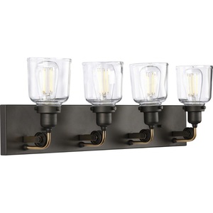 PP300229143 Rushton 4 or More Bulb Bathroom Lighting - Graphite