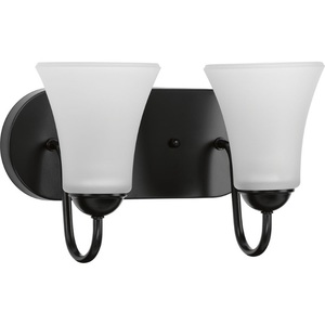 PP300234031 Classic 2 Bulb Bathroom Lighting - Black PP300234031 Classic 2 Bulb Bathroom Lighting - Black
