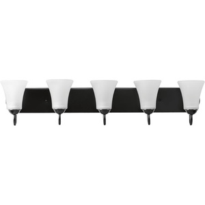 PP300237031 Classic 4 or More Bulb Bathroom Lighting - Black PP300237031 Classic 4 or More Bulb Bathroom Lighting - Black