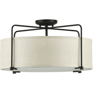 PP350110020 Kempsey Semi Flush Mount Ceiling Light - Antique Bronze PP350110020 Kempsey Semi Flush Mount Ceiling Light - Antique Bronze