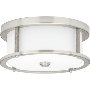 PP350144009 Mast Flush Mount Ceiling Light - Brushed Nickel