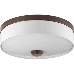 PP36102030K9 Weaver Led Flush Mount Ceiling Light - Antique Bronze