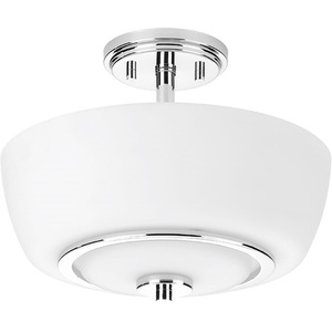 PP366915 Fleet Semi Flush Mount Ceiling Light - Polished Chrome