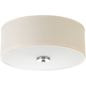 PP371309 Inspire Semi Flush Mount Ceiling Light - Brushed Nickel