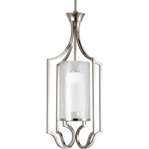 PP3946104 Caress Entrance / Foyer Pendant Light - Polished Nickel