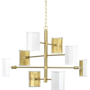 PP400192160 Point Dume Wandermere Large Foyer Chandelier Chandelier - Brass