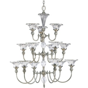 PP4508101 Roxbury Large Foyer Chandelier Chandelier - Classic Silver