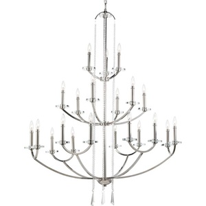 PP4630104 Nisse Large Foyer Chandelier Chandelier - Polished Nickel