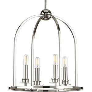 PP500121104 Seneca Entrance / Foyer Pendant Light - Polished Nickel