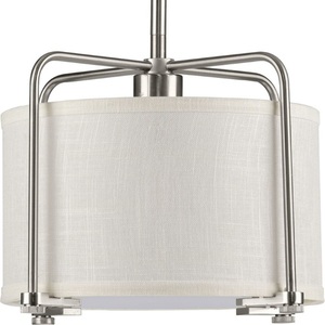 PP500138009 Kempsey Down Light Pendant Light - Brushed Nickel