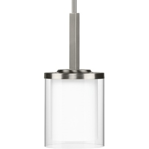 PP500192009 Mast Mini-Pendant Pendant Light - Brushed Nickel