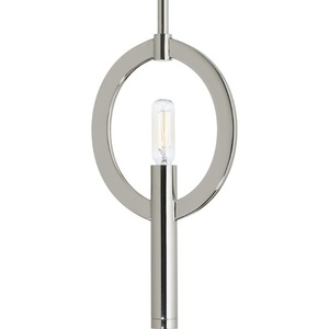 PP5061104 Draper Mini-Pendant Pendant Light - Polished Nickel