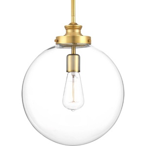 PP5328137 Penn Down Light Pendant Light - Natural Brass