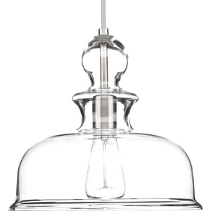 PP533209 Staunton Down Light Pendant Light - Brushed Nickel