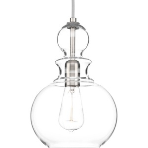 PP533409 Staunton Mini-Pendant Pendant Light - Brushed Nickel