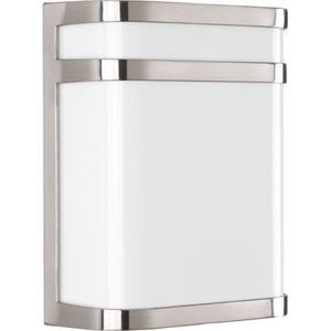 PP58010930K9 Valera LED Entrance Outdoor Wall Light - Brushed Nickel PP58010930K9 Valera LED Entrance Outdoor Wall Light - Brushed Nickel