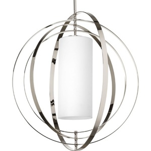 PP7086104 Equinox Entrance / Foyer Pendant Light - Polished Nickel