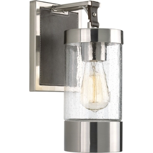 PP710069009 Point Dume Lookout 1 Bulb Wall Sconce - Brushed Nickel