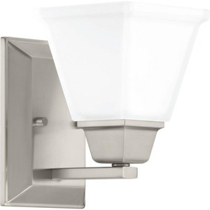 PP300158009 Clifton Heights 1 Bulb Wall Sconce - Brushed Nickel PP300158009 Clifton Heights 1 Bulb Wall Sconce - Brushed Nickel