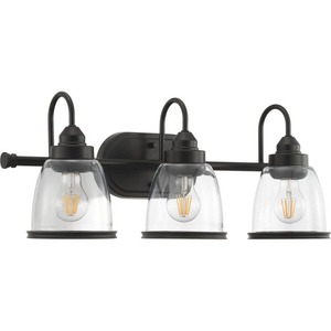 PP300180020 Saluda 3 Bulb Bathroom Lighting - Antique Bronze PP300180020 Saluda 3 Bulb Bathroom Lighting - Antique Bronze